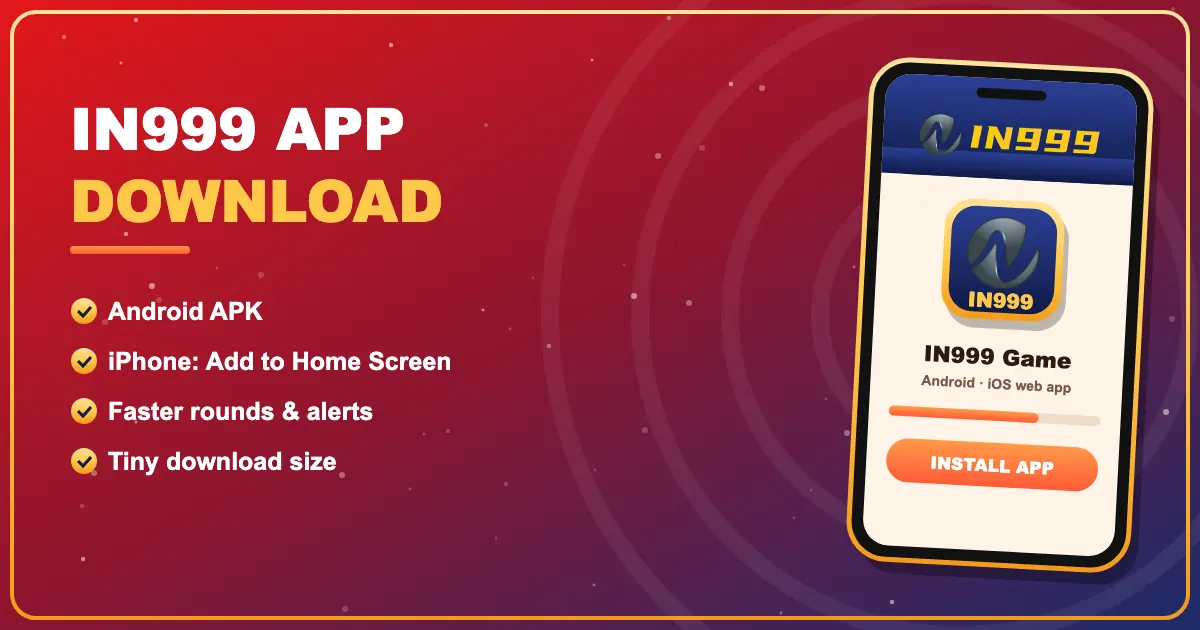 IN999 app download for Android and iPhone
