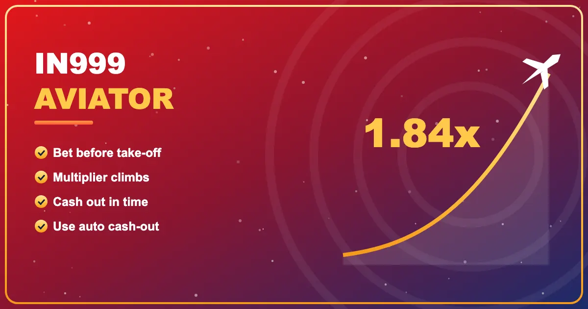 IN999 Aviator multiplier curve