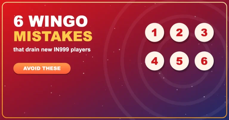 6 WinGo Mistakes That Drain New IN999 Players
