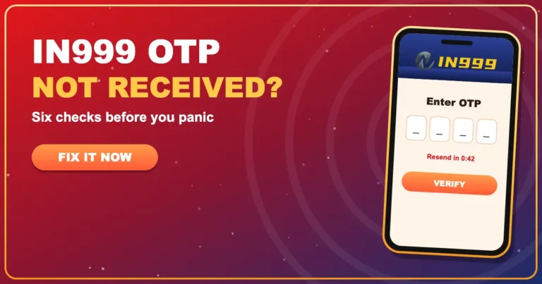 IN999 OTP Not Received? Six Checks That Fix It