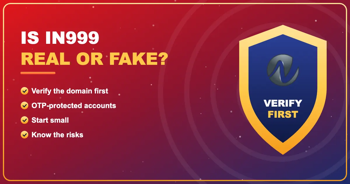 is IN999 real or fake checklist